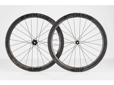 Bontrager Aeolus Pro 49V Disc TLR - Forhjul 700c - E-Thru 12x100mm