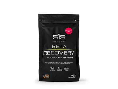 SIS Beta Fuel Recovery jordbær pulver 500 gram