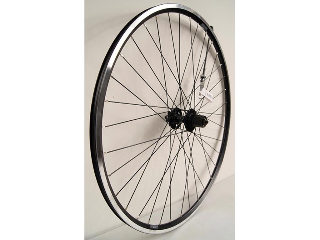 Connect City/MTB Baghjul - 700C  - QR nav - 10/11 Speed - Mach1 CFX fælg - Disc - Sort