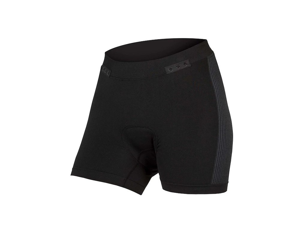 Endura Engineered indershorts med clickfast-system sort dame (Størrelse: X-Small)