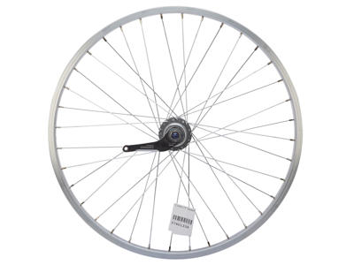 Contec 24" baghjul - Aluminiumsfælg - 19-507 - Shimano Nexus 3 gear - Sølv