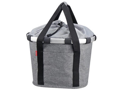 Klickfix - Cykeltaske - 35x28x26cm - 15L - Grå
