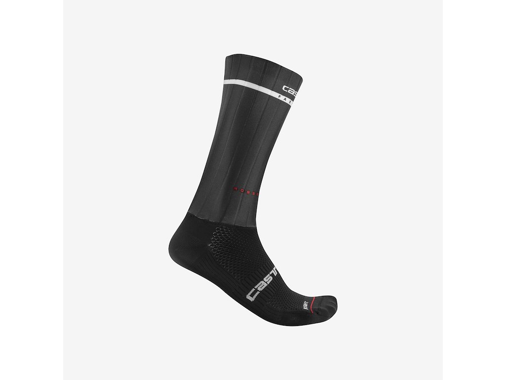 Castelli Fast Feet 2 Cykelstrømper Sort (Strømpe str.: 36-39)