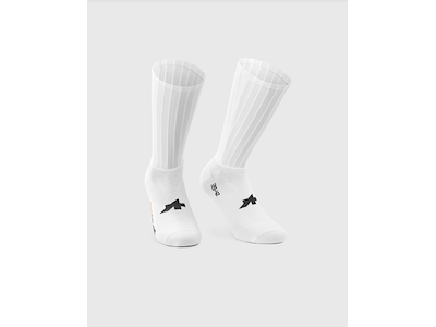 Assos RSR Bolide Socks S11 - Cykelstrømper - Hvid