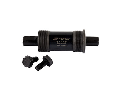 FORCE ECO krankboks BSA 118 mm skåle og hus i stål firkantet aksel 