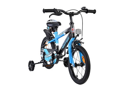 Volare - Sportivo - Børnecykel med støttehjul - 14" - Blå