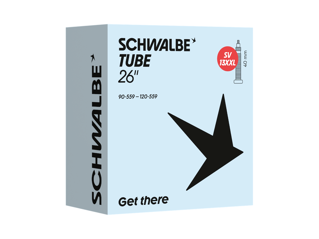 Schwalbe slange 26" (90/120-559) med 40mm lang racerventil SV13XXL