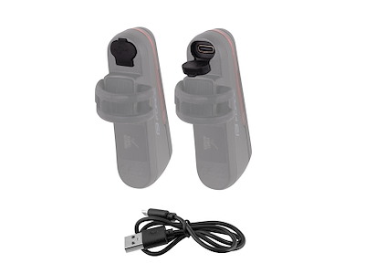 FORCE Skato Baglygte - USB Opladelig - 20 Lumen 