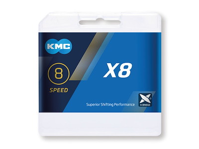 KMC X8 8-Speed kæde til Shimano og Sram
