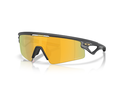 Oakley Sphaera Strike - Cykelbriller - Matte Carbon/Prizm 24K Polarized