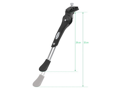 FORCE Støtteben 24-29" justerbar