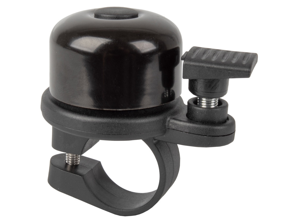 Airbell Ringeklokke - Med plads til Airtag - ø31,8 mm - Sort 