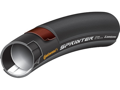 Continental Sprinter Tubulardæk 700x25c