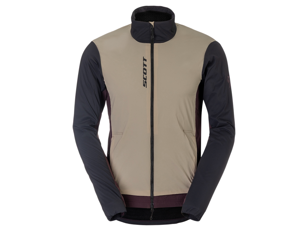 SCOTT Vertic Pro Alpha Jacket - Cykeljakke - Herre - Portobello Beige/Sort - Str. 2XL