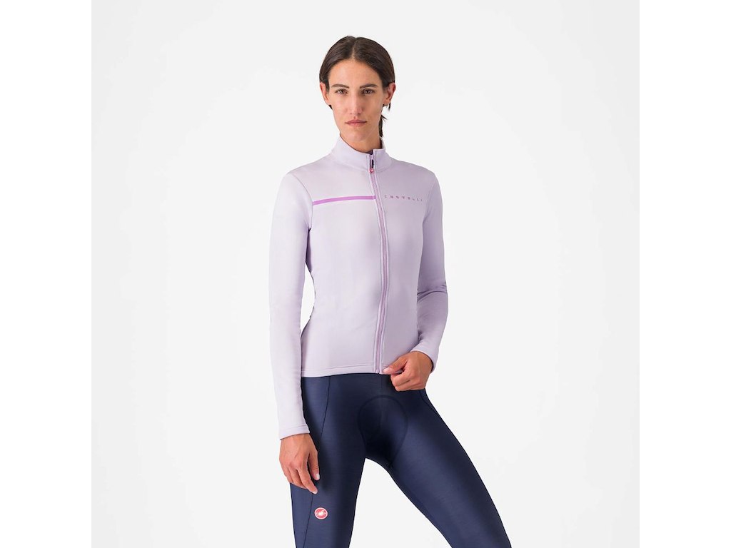 Castelli Sinergia 2 Jersey - Cykeltrøje - Lange ærmer - Purple Mist/Purple Dust - L