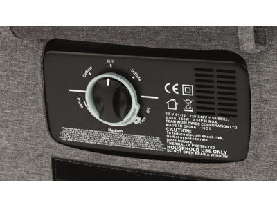 Outwell Lake Huron Chair - Oppustelig stol  - Grå