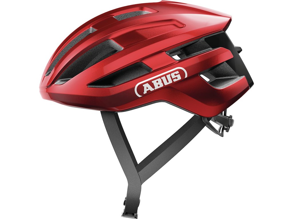 Abus Powerdome Cykelhjelm Blaze Red (Hjelmstørrelse: 51-55 cm)