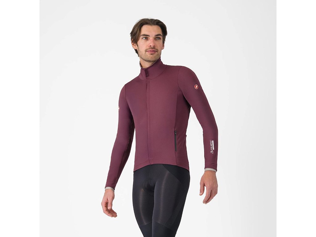 Castelli Alpha 150 Jacket - Cykeljakke - Deep Bordeaux - L