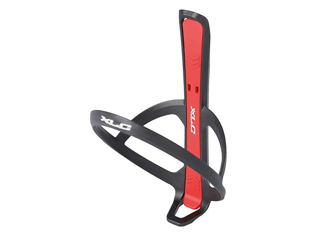 XLC - Flaskeholder - Nylon - 18 gram - Sort/Rød