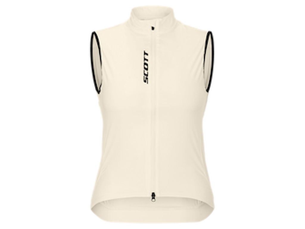 SCOTT Pro Windbreaker Vest - Cykelvest - Dame - Hvid - Str. L