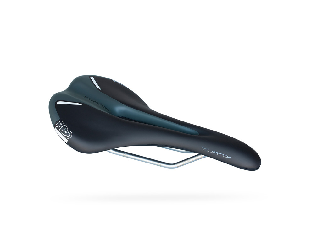 PRO Turnix - Sadel - Hr. CrMo rails - Sort