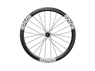 ENVE SES 3.4 baghjul Race 700c XDR Body Center Lock disc og E-Thru 12 x 142mm med hvide stickers