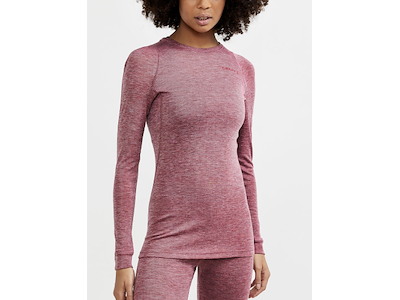 Craft CORE Wool Merino LS Tee W Rose Størrelse XL
