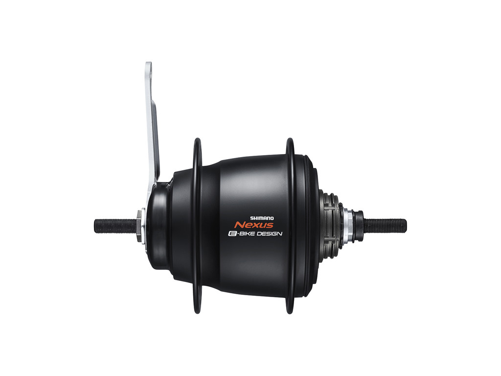 Shimano Nexus - Bagnav med 5 gear og fobremse - Type SG-C7000-5-CAL - Sort