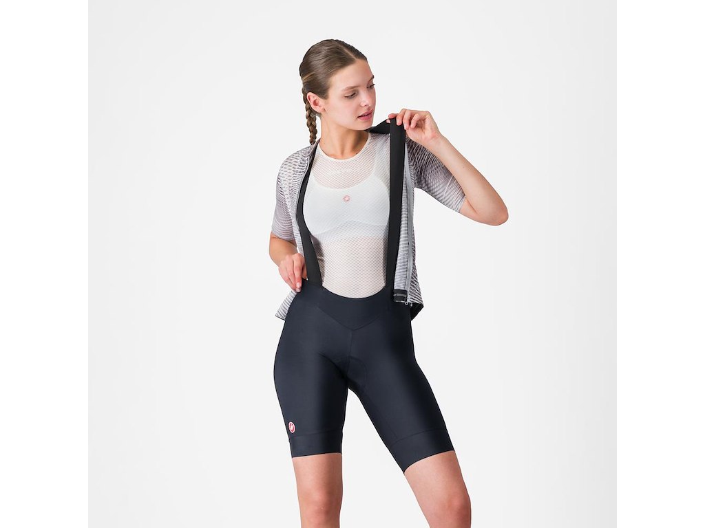 Castelli Prima 2 DT Bibshort - Cykelshorts m/pude - Dame - Sort
