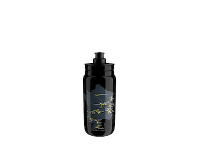 Elite Fly teams 2026 - Drikkedunk 550ml - Tour de France Black Map