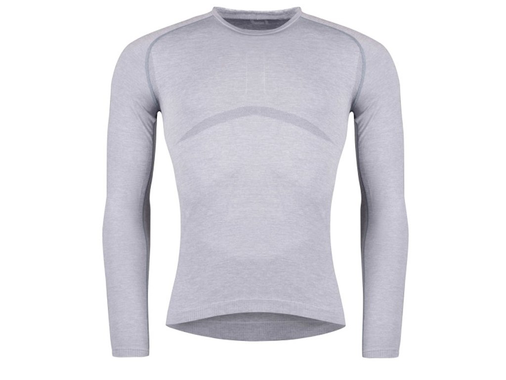Force Soft Baselayer Langærmet Lys Grå Størrelse XS/S