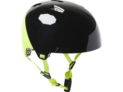 Fox Flight Pro Skalhjelm med MIPS Sort/Gul str. 59-61 cm