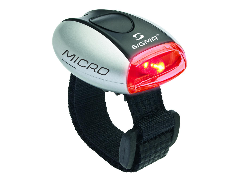 Baglygte Sigma MicroLight II Sølv