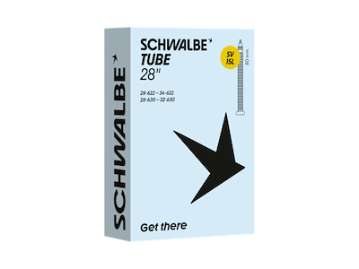 Schwalbe slange 700c/28" (28/34-622/630) med 80mm lang racerventil SV15L