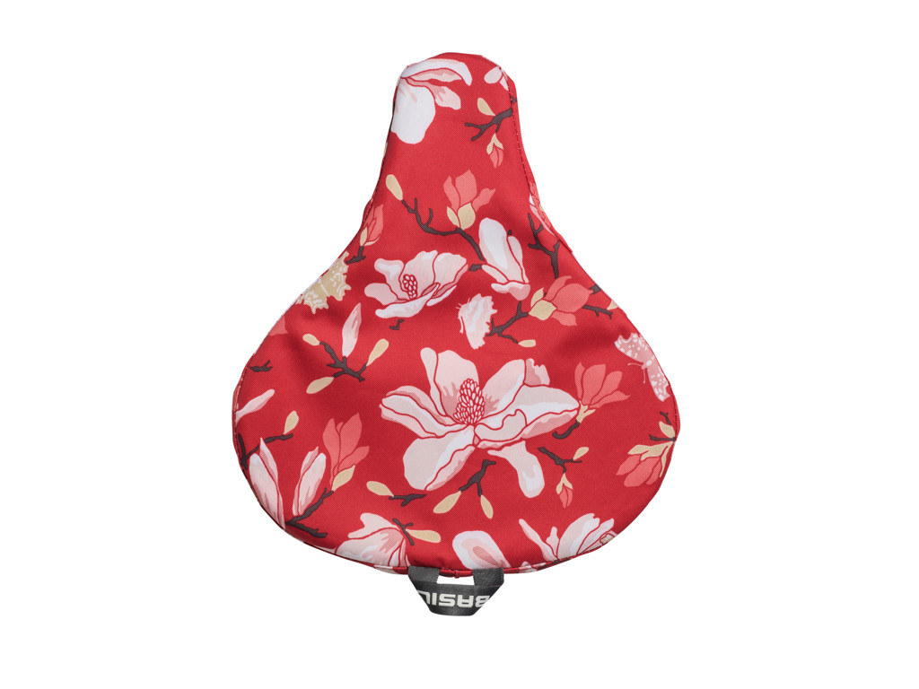 Basil Magnolia - Sadelovertræk - Poppy red