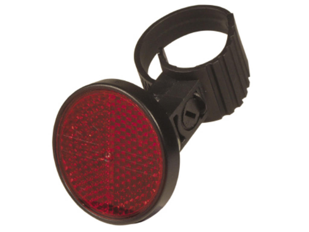 Refleks rød med PVC spændebånd