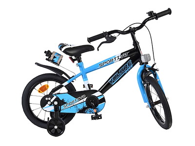 Volare - Sportivo - Børnecykel med støttehjul - 14" - Blå