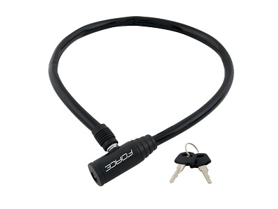 FORCE wirelås 700x8mm sort