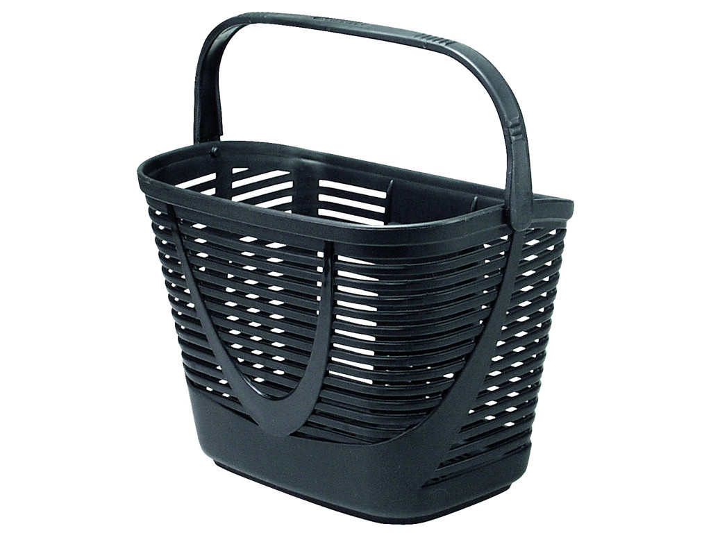 Klickfix Lamello mini 12 L - Cykelkurv til front - Sort 