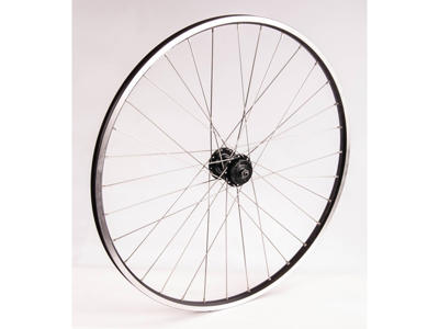 Connect City/MTB Forhjul - 700C - QR nav - ZAC2000 fælg - Disc - Sølv/Sort