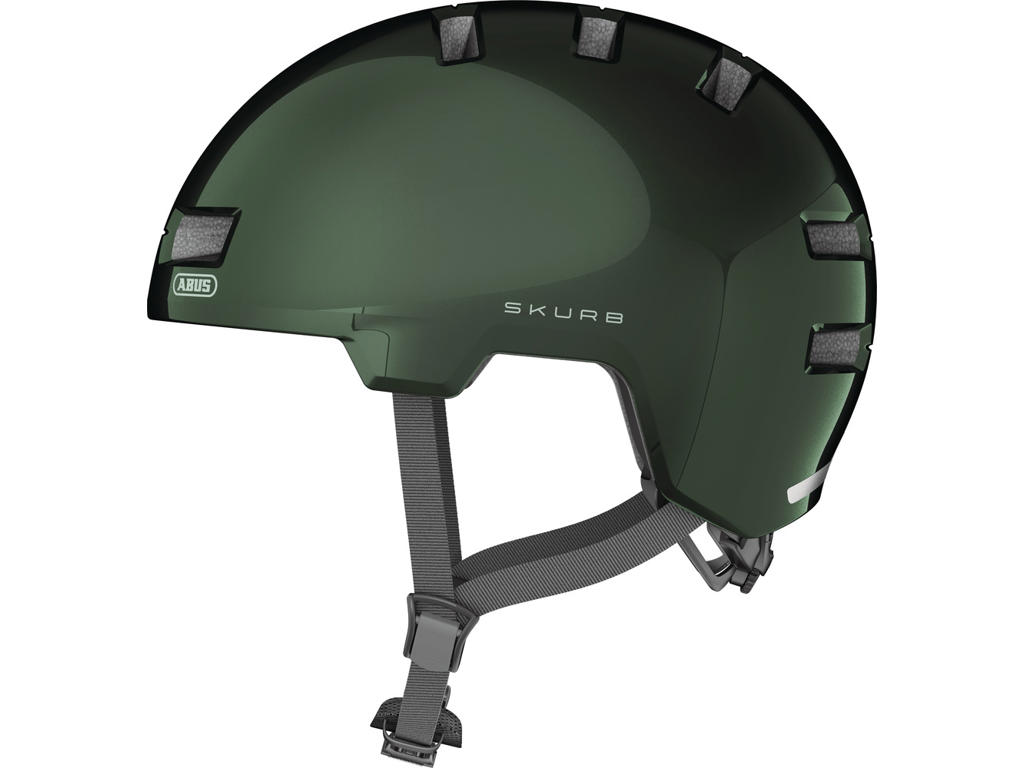 Abus Skurb - Cykelhjelm - Str. 55-59 cm - Moss green