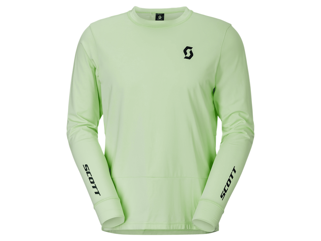 SCOTT Vertic Pro Mid LS Tee - Cykeltrøje - Lange ærmer - Herre - Vapour Green - Str. L