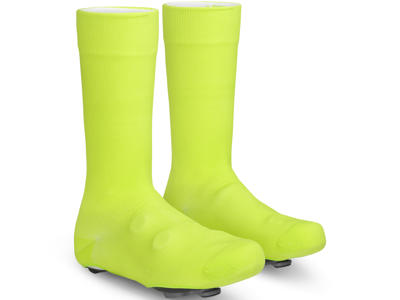 GripGrab Flandrien Waterproof Knitted Road - Skoovertræk - Yellow Hi-vis