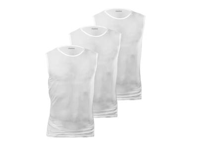 GripGrab UL SL Mesh Base Layer 3Pack 9013 - Svedundertrøje u. ærme - Hvid - Str. S