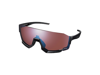 Shimano Aerolite Ridescape High Contrast cykelbriller sort