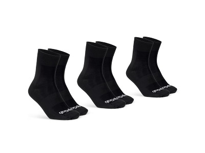 GripGrab Lightweight SL Cykelstrømper Sort 3-Pak (Strømpe str.: 35-38)