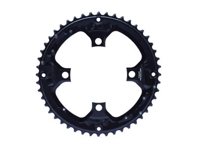 Shimano Deore - 48 tands klinge MTB - BCD96 - FC-M6010 - Sort - For chain guard