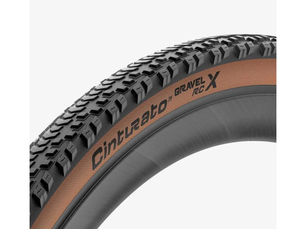 Pirelli Cinturato Gravel RC-X Classic - TR - 700x35c/40c - Sort/Brun