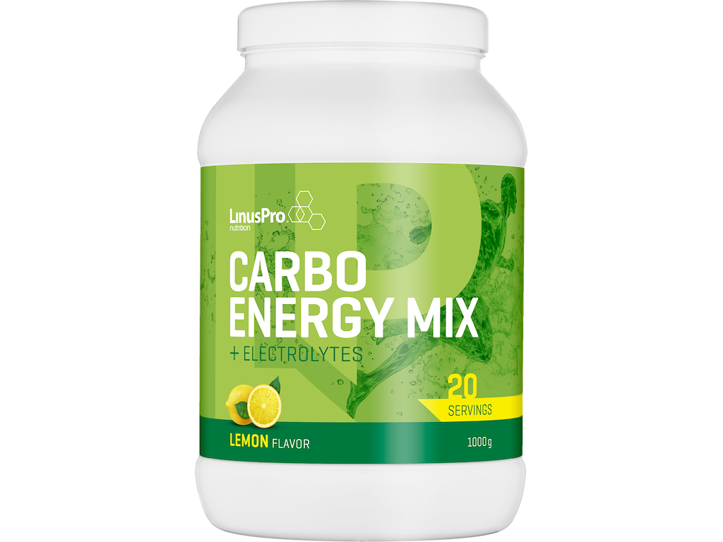LinusPro Carbo Energi Mix - Lemon - 1000g