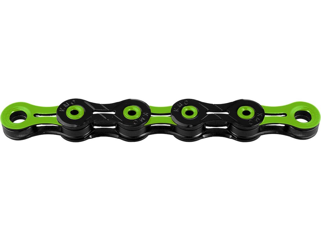 KMC 11 speed DLC 11 Kæde Grøn/Sort